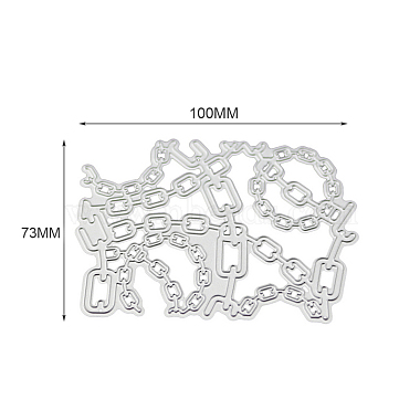 Moldes de corte de acero al carbono stencils(DIY-K026-16)-2