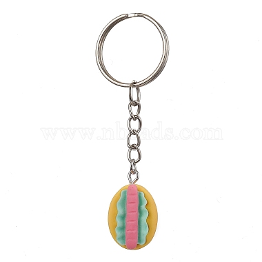 Bear/Cat/Food/Cloud Resin Keychain(KEYC-JKC00650)-4