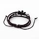 Adjustable Multi-strand Leather Cord Bracelets(BJEW-D423-10)-3