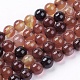 Chapelets de perles d'agate naturelle(G-R173-8mm-05)-1