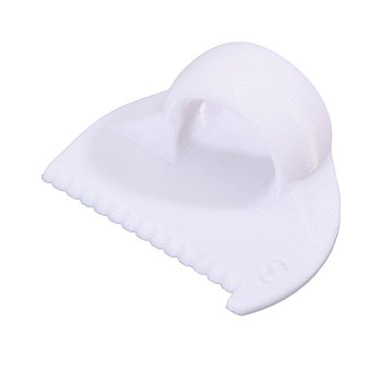 ABS Plastic Quilting Templates, DIY Patchwork Sewing Crafts, White, 40x50x22mm