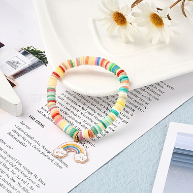 1200Pcs 8 Colors Handmade Polymer Clay Beads(CLAY-YW0001-15B)-6