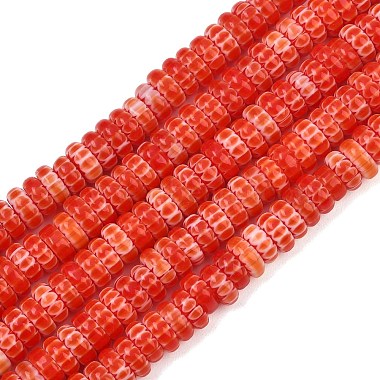 handgefertigte Millefiori-Lampwork-Perlen(LAMP-D009-01A-04)-1