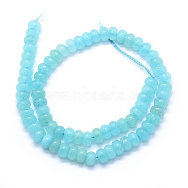 Natural White Jade Beads Strands(G-E507-01)-3