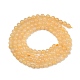 nat&uuml;rlichen Topazjade Perlenstr&auml;nge(G-M438-A06-01)-5