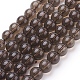 Natural Smoky Quartz Beads Strands(G-C175-4mm-1)-1