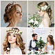 Wedding Party Beach Bridal Decorative Hair Accessories(OHAR-WH0021-03C)-7