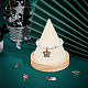 Beebeecraft 6шт. 6 подвески в рождественском стиле из латуни с микро-паве и кубическим цирконием(ZIRC-BBC0001-41)-4