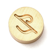 Golden Tone Brass Letter Stamps, with Black Wooden Handles, for DIY Wax Seal Stamps, Letter Z, 79.5x12x12mm(KK-R005-01Z)