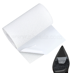 TPR(Thermoplastic Rubber) Antiskid Adhesive Film, Flat, Clear, 100x0.7mm, 2.18 yards(2m)/sheet(FIND-WH0082-84C)