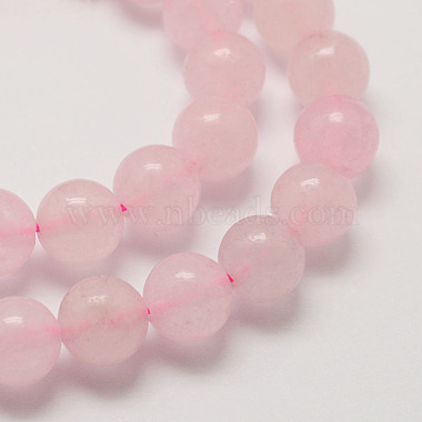 Natural Rose Quartz Beads Strands(X-G-P281-02-6mm)-3