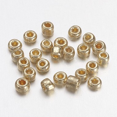 2mm PaleGoldenrod Glass Beads