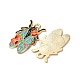 Alloy Enamel Pendants(X1-FIND-H051-01C-G)-2