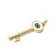 Brass Enamel Pendants(KK-H267-084G)-2