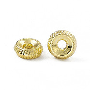 Rack Plating Alloy Spacer Beads, Disc, Light Gold, 5x2mm, Hole: 1.2mm(PALLOY-I216-56LG)