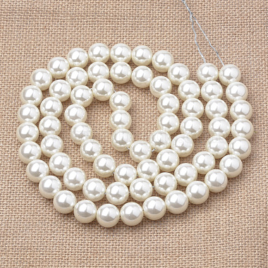 Brins de perles d'imitation en plastique écologique(MACR-S285-20mm-05)-2