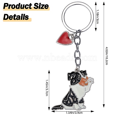 Animal Theme Alloy Keychain(KEYC-SZC0007-01L)-2