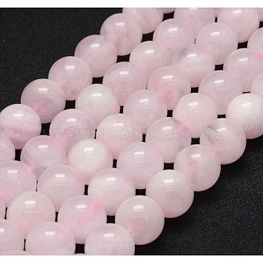 Natural Rose Quartz Beads Strands(X-G-P335-21-8mm)-2