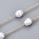 Handmade ABS Plastic Imitation Pearl Beads Chains(CHC-T012-27LG)-4