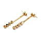 Colorful Rhinestone Dangle Stud Earrings(STAS-D089-03G)-2
