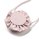 colliers ras du cou en tissu rose pour femmes(NJEW-Z022-01L)-3