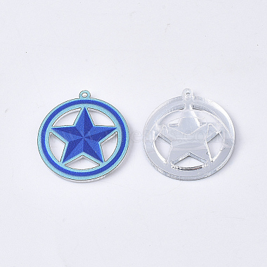 Acrylic Pendants(X-OACR-S035-13A)-3