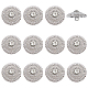 12PC 1-Hole Alloy Buttons(DIY-FG0007-29P)-1