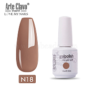 15ml Special Nail Gel, for Nail Art Stamping Print, Varnish Manicure Starter Kit, Camel, Bottle: 34x80mm(MRMJ-P006-F018)