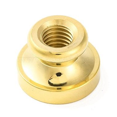 Golden Tone Round Wax Seal Brass Stamp Heads(AJEW-Z034-02G-L)-3