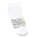 96 pièces kit de perles rondes en howlite synthétique pour la fabrication de bijoux à bricoler soi-même(DIY-FS0002-02)-7