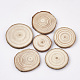 Неокрашенные необработанные деревянные кабошоны(WOOD-T011-22)-1
