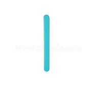 Reusable Non-stick Silicone Mixing Sticks, for UV Resin & Epoxy Resin Craft Making, Turquoise, 164x15mm(PW-WG15875-01)