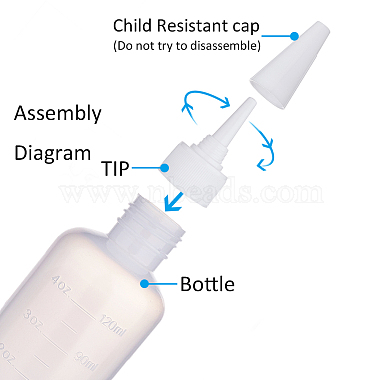 120ml Plastic Glue Bottles(TOOL-BC0008-26)-6