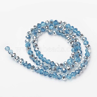 Electroplate Transparent Glass Beads Strands(EGLA-A034-T3mm-M18)-2