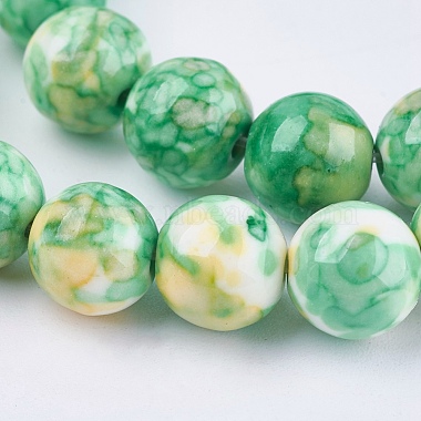 Synthetic Ocean White Jade Beads Strands(G-L019-8mm-M)-3