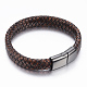 PU Leather Cord Bracelets(BJEW-F288-05B)-2