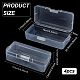 Transparent Plastic Storage Boxes(CON-WH0094-35A)-2