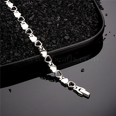SHEGRACE Stainless Steel Watch Band Bracelets(JB656A)-2