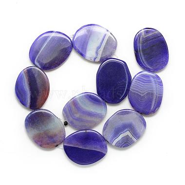 Natural Agate Beads Strand(G-S236-07)-2