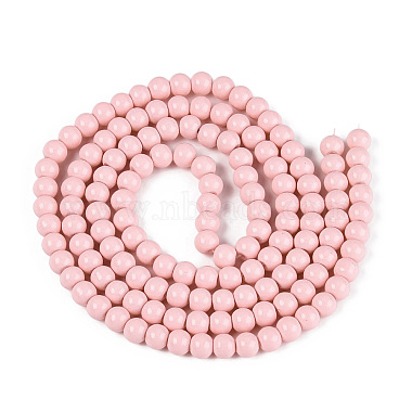 peints brins de perles de verre(DGLA-S071-6mm-B2)-2