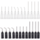120Pcs 6 Style Plastic Fluid Precision Blunt Needle Dispense Tips(TOOL-BC0002-11)-1