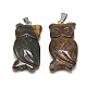 Natural & Synthetic Mixed Stone Pendants(G-T087-M)-2