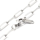 Collier avec chaîne en acier inoxydable anti-ternissement 304(NJEW-JN03593-02)-1