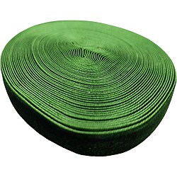 Single Face Velvet Ribbon, Ribbon for Bowknot, Flower, Gift Decoration, Dark Green, 3/8 inch(10mm), about 10.94 Yards(10m)/Roll(PW-WGEB54B-06)