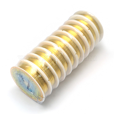 Round Copper Jewelry Wire(CWIR-S002-1.0mm-M)-2