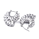 Non-Tarnish 304 Stainless Steel Hoop Earrings(EJEW-K272-03P)-2