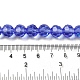 plaquent verre transparent perles brins(EGLA-A035-T10mm-L14)-4