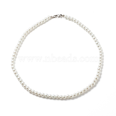 White Glass Necklaces