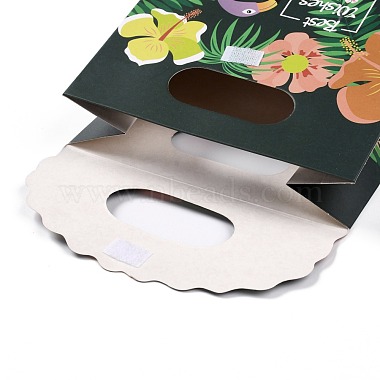 Прямоугольные бумажные флип подарочные пакеты(CARB-L010-03S-02)-4