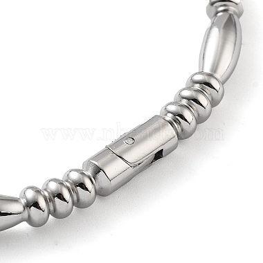 201 bracelet à charnière en acier inoxydable(STAS-Z057-01C)-2